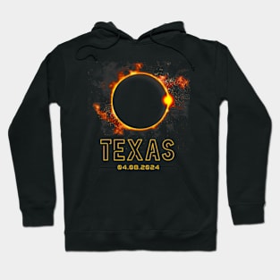 Texas Total Solar Eclipse 2024 April 8Th Hoodie